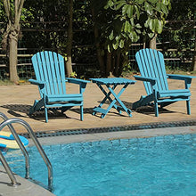 Load image into Gallery viewer, Folding Adirondack Portable Outdoor Side Table Small Patio Tables Portable Wood for Beach, Camping, Picnics, Lawn, Poolside